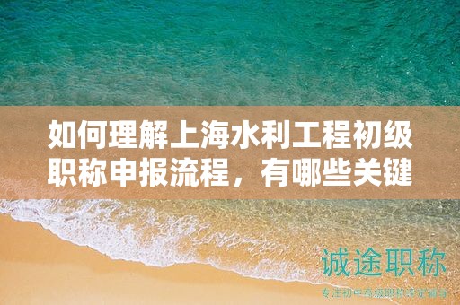 如何理解上海水利工程初级职称申报流程，有哪些关键环节？