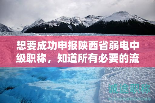 想要成功申报陕西省弱电中级职称，知道所有必要的流程步骤了吗？