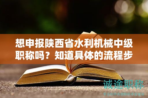 想申报陕西省水利机械中级职称吗？知道具体的流程步骤了吗？