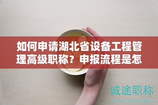 如何申请湖北省设备工程管理高级职称？申报流程是怎样的？