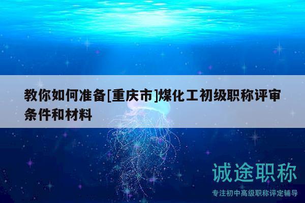 教你如何准备[重庆市]煤化工初级职称评审条件和材料