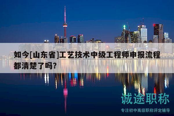 如今[山东省]工艺技术中级工程师申报流程都清楚了吗？